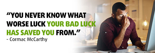 Get your game face on with these good luck quotes
