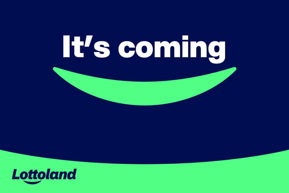 Lottoland Rebrand An image showing Lottoland's bold new look with the caption "It's coming"