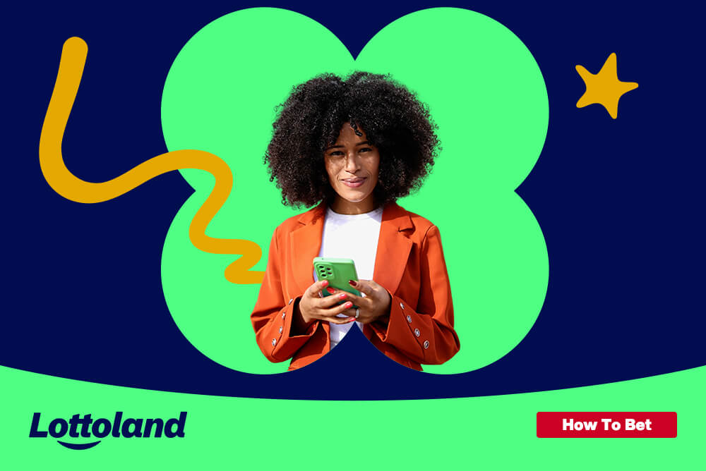 How to bet with Lottoland A woman reading about how to bet with lottoland
