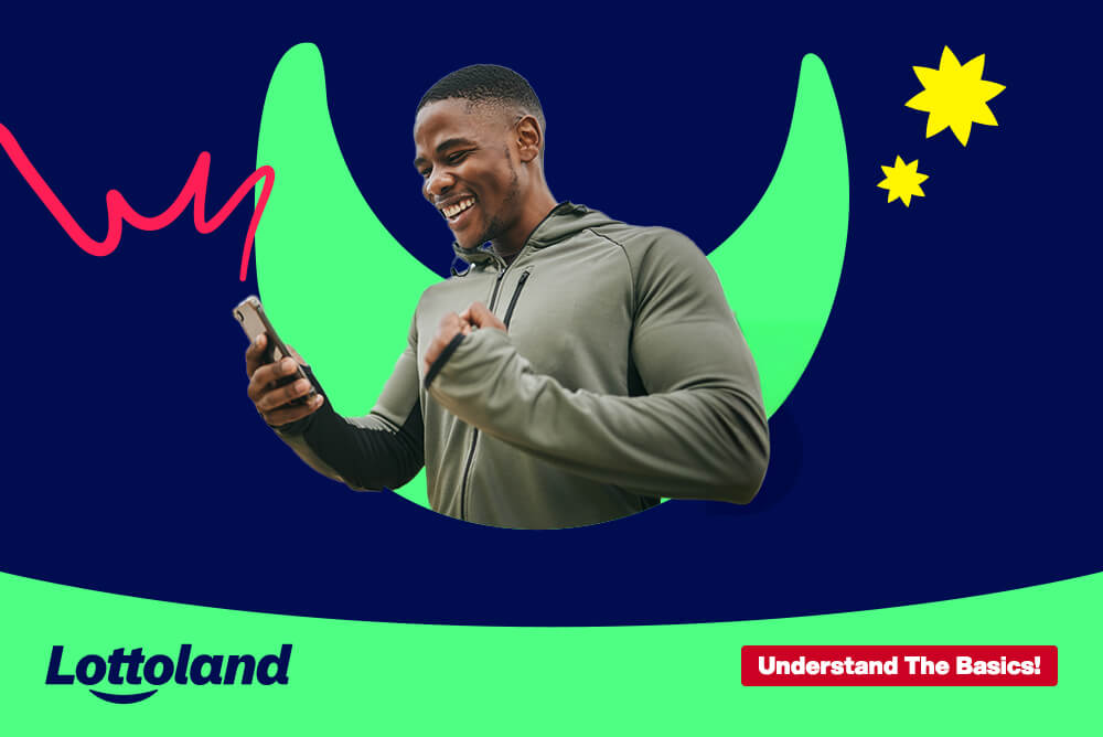 Handicap Betting in South Africa A man looking at his phone, happy having discovered what is handicap betting