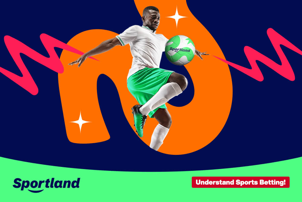 A footballer controlling the bar on his knee, contributing towards the winning margin bets